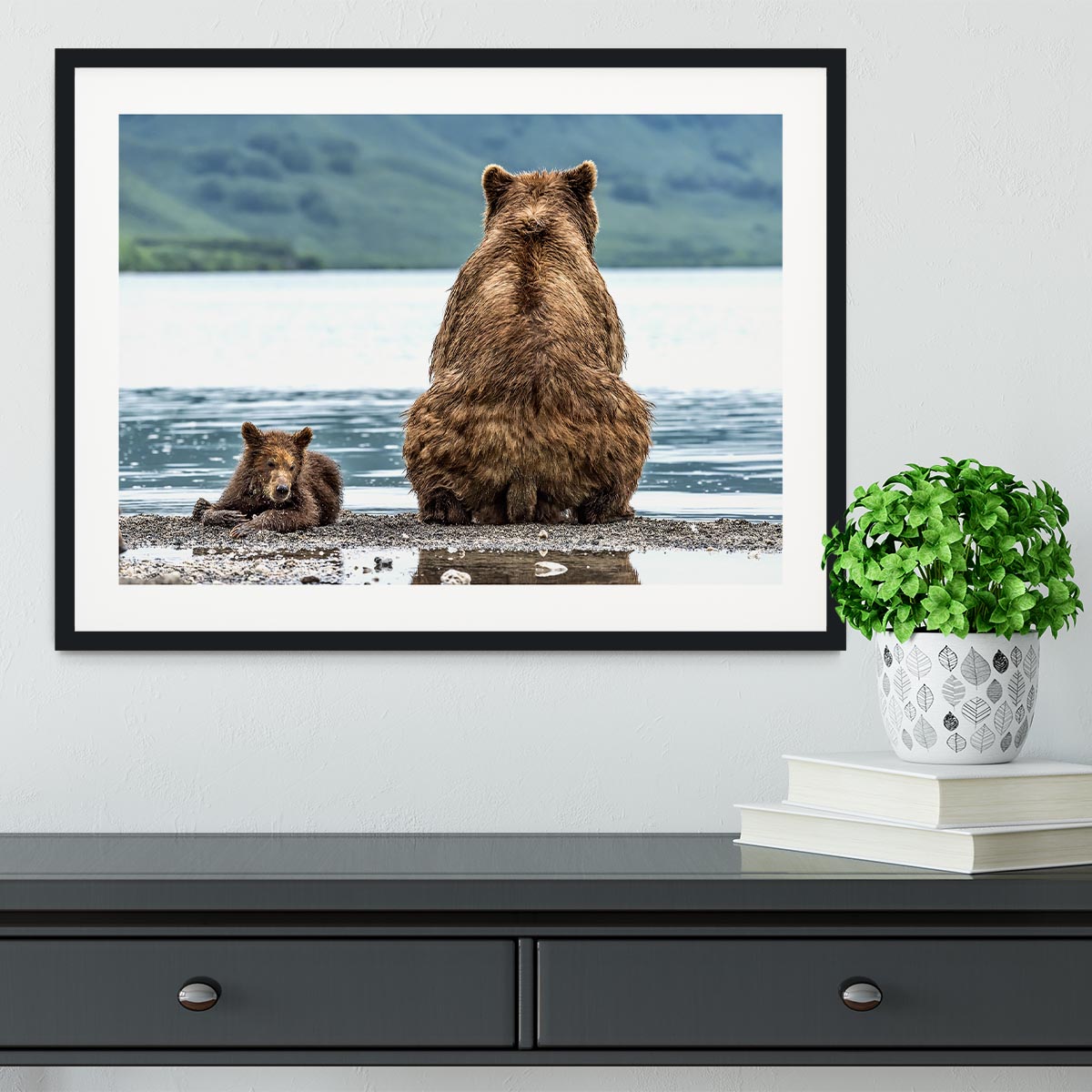 Opposites Framed Print - 1x - 1