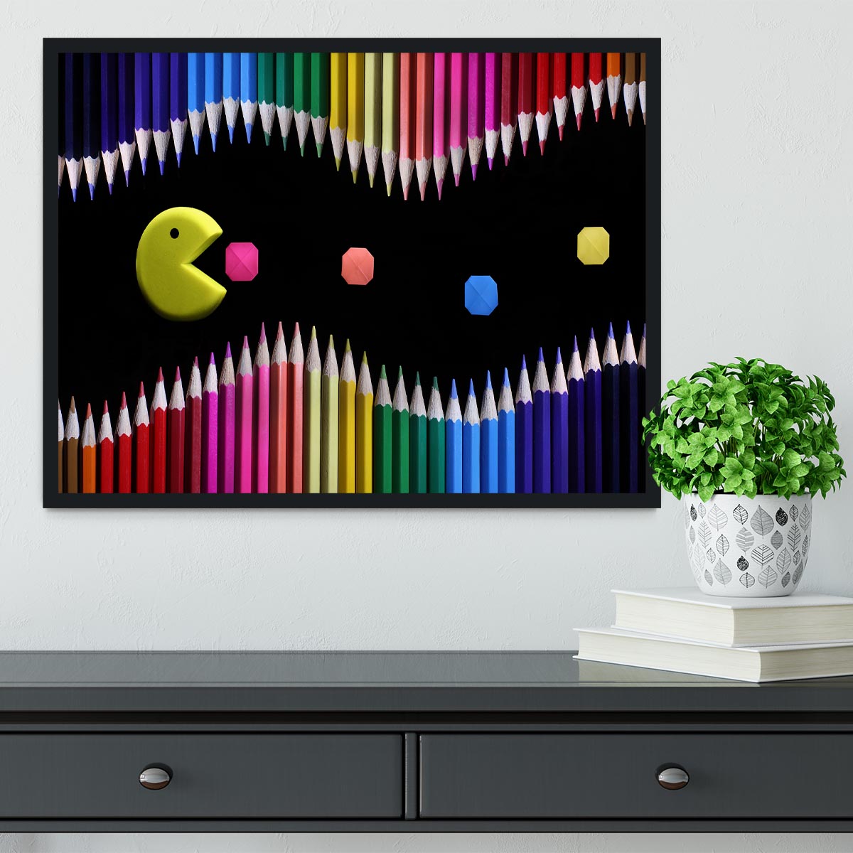 Packman Framed Print - 1x - 2