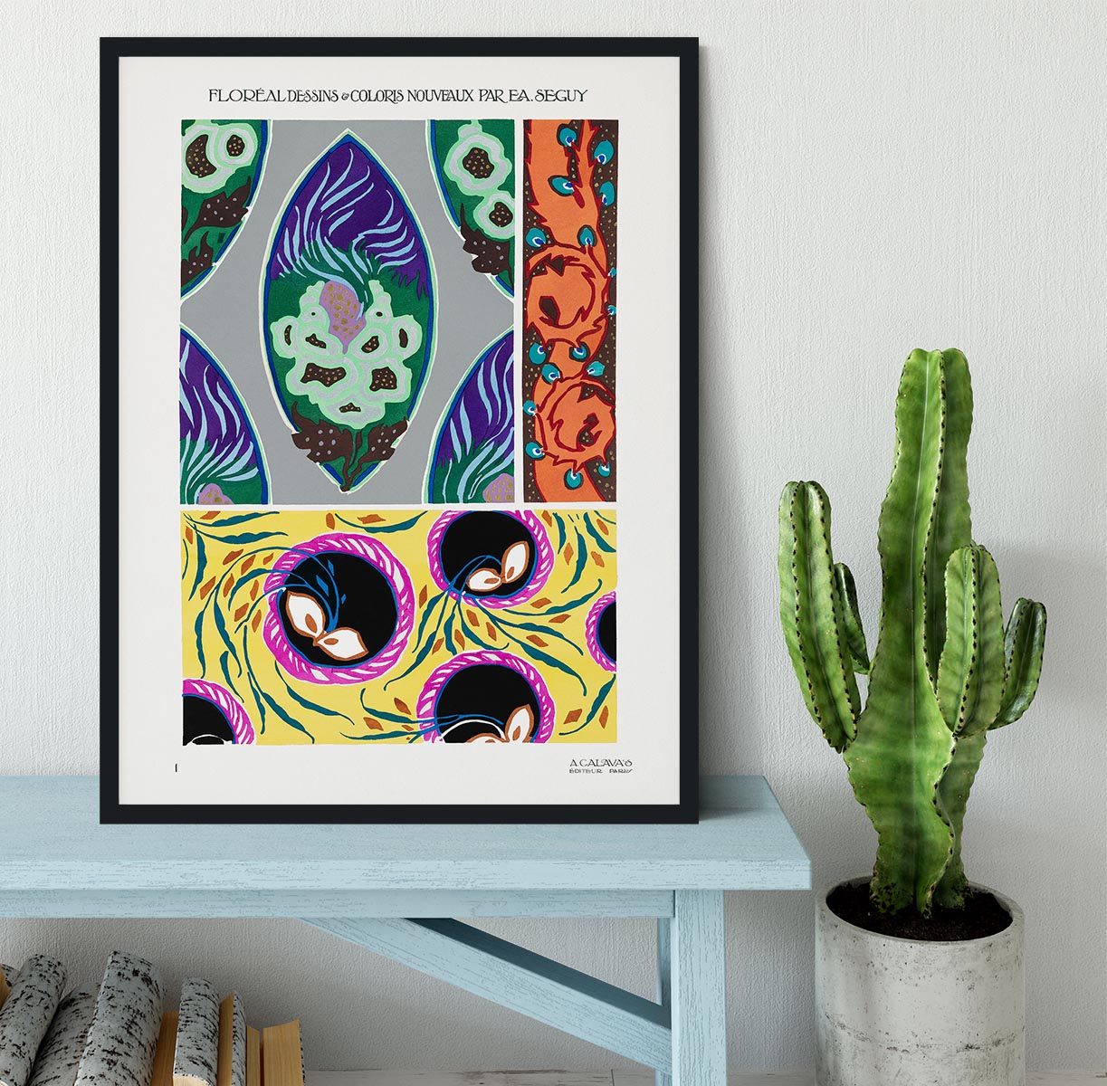 Pattern 01 Framed Print - Canvas Art Rocks - 2