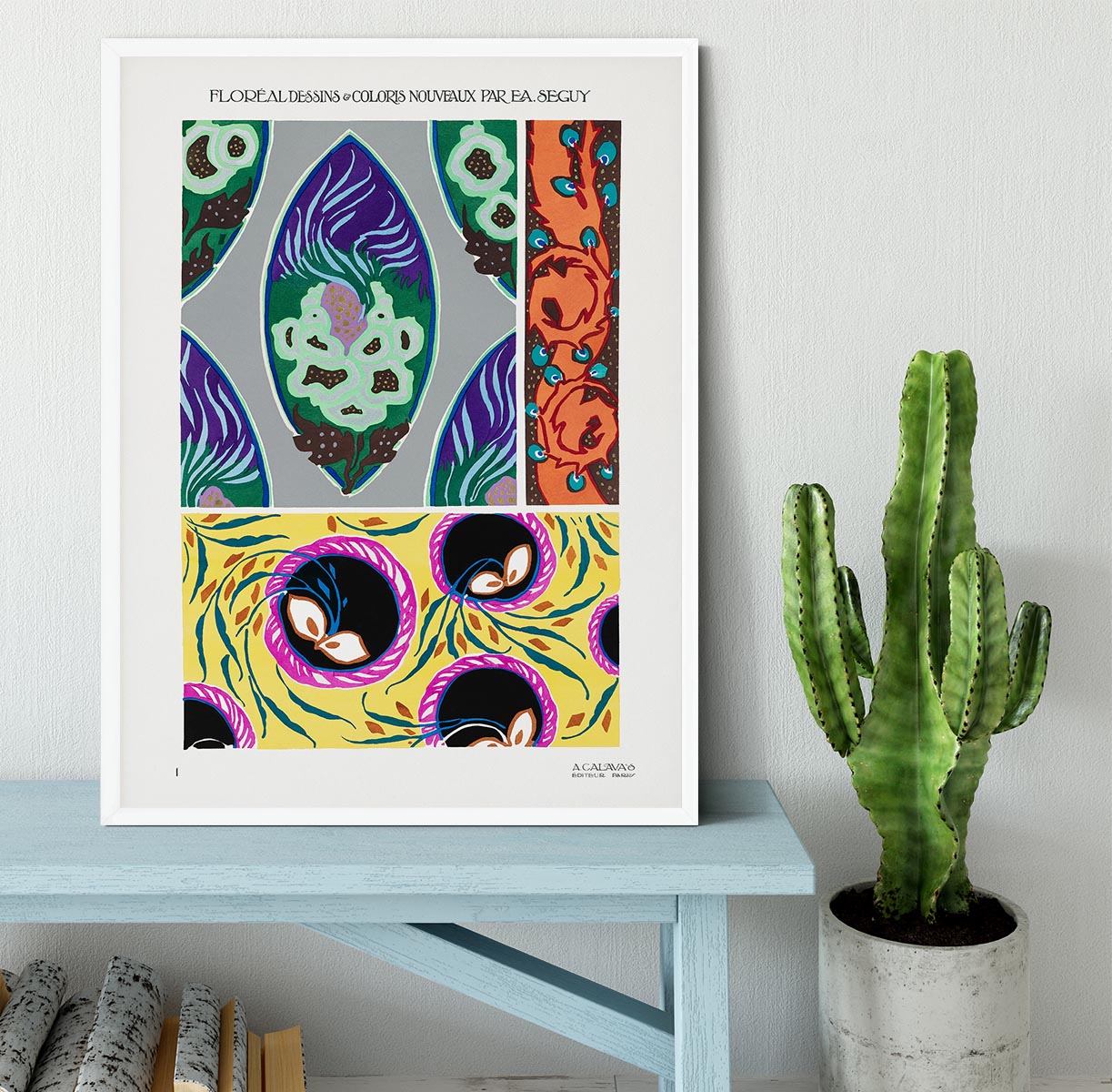 Pattern 01 Framed Print - Canvas Art Rocks -6