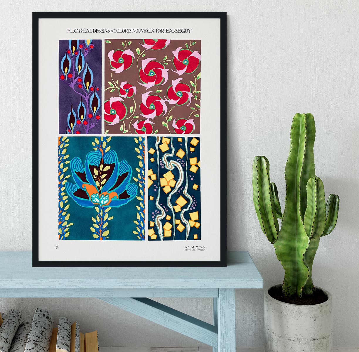 Pattern 03 Framed Print - Canvas Art Rocks - 2