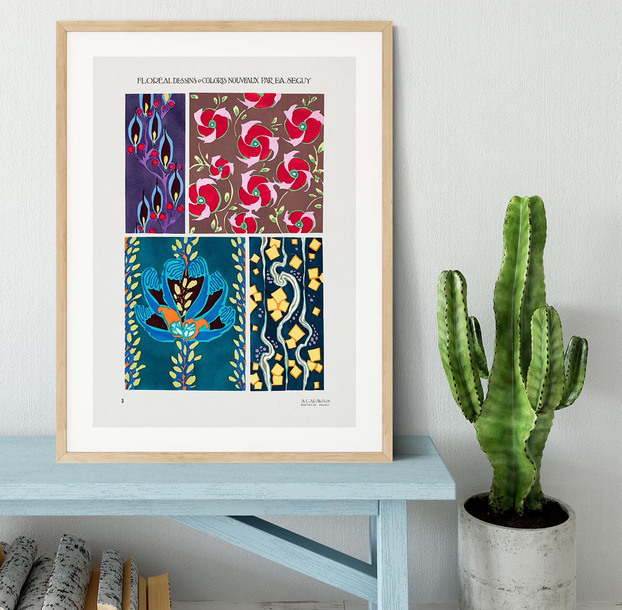 Pattern 03 Framed Print - Canvas Art Rocks - 3