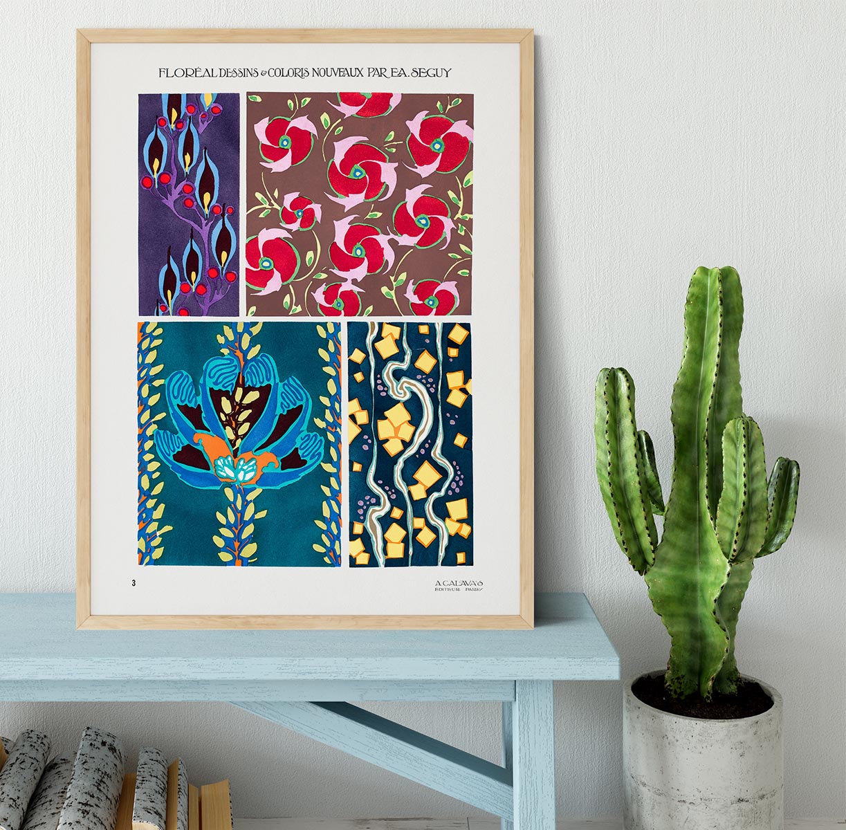 Pattern 03 Framed Print - Canvas Art Rocks - 4