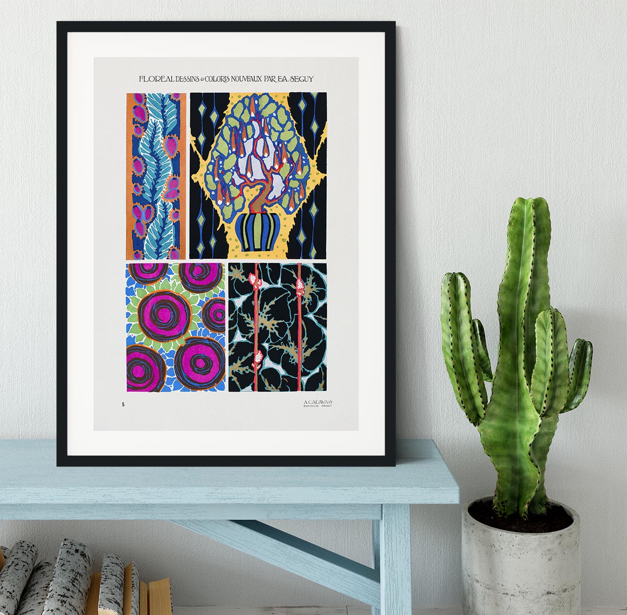 Pattern 05 Framed Print - Canvas Art Rocks - 1