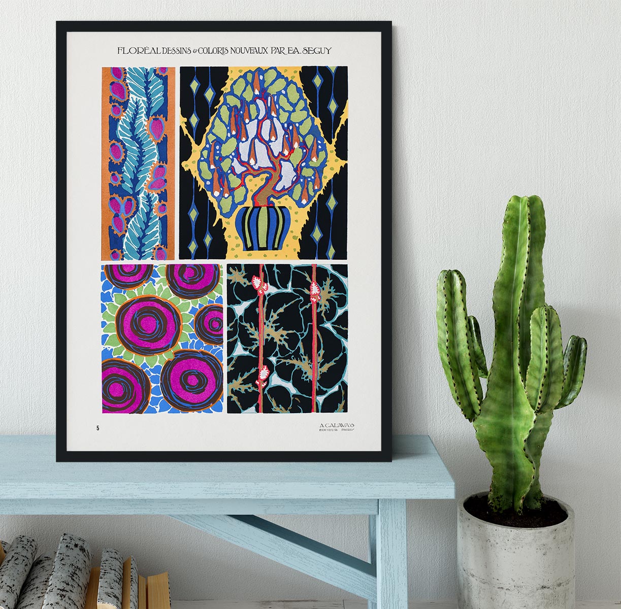 Pattern 05 Framed Print - Canvas Art Rocks - 2