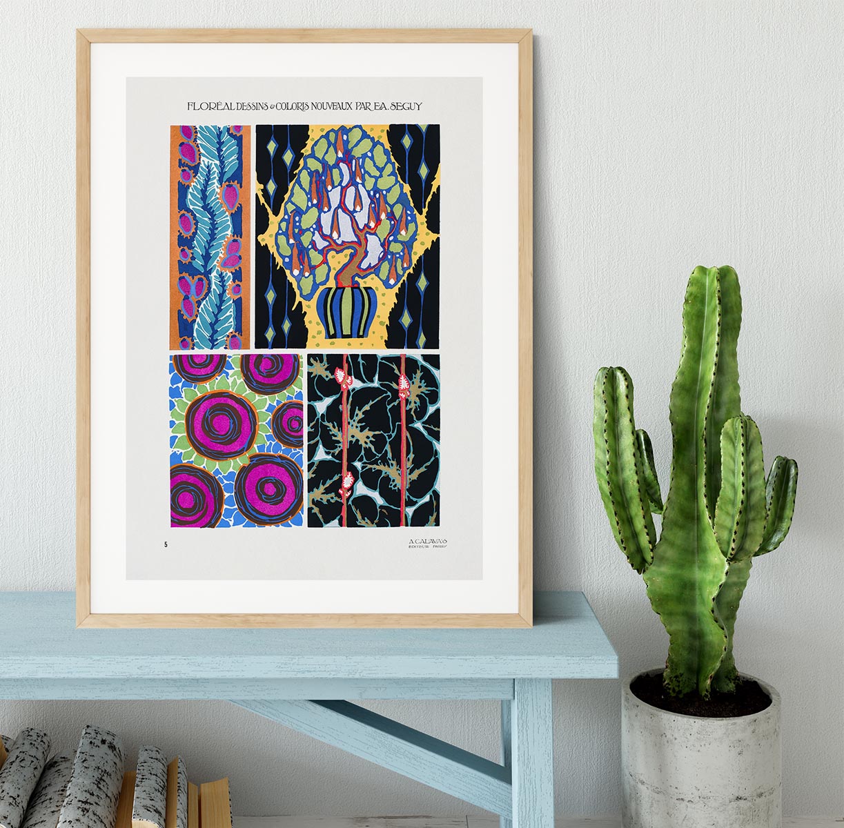 Pattern 05 Framed Print - Canvas Art Rocks - 3