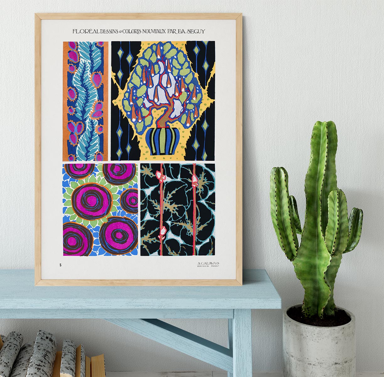 Pattern 05 Framed Print - Canvas Art Rocks - 4