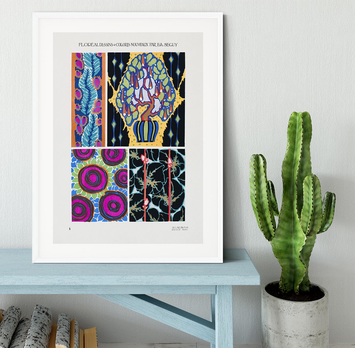 Pattern 05 Framed Print - Canvas Art Rocks - 5