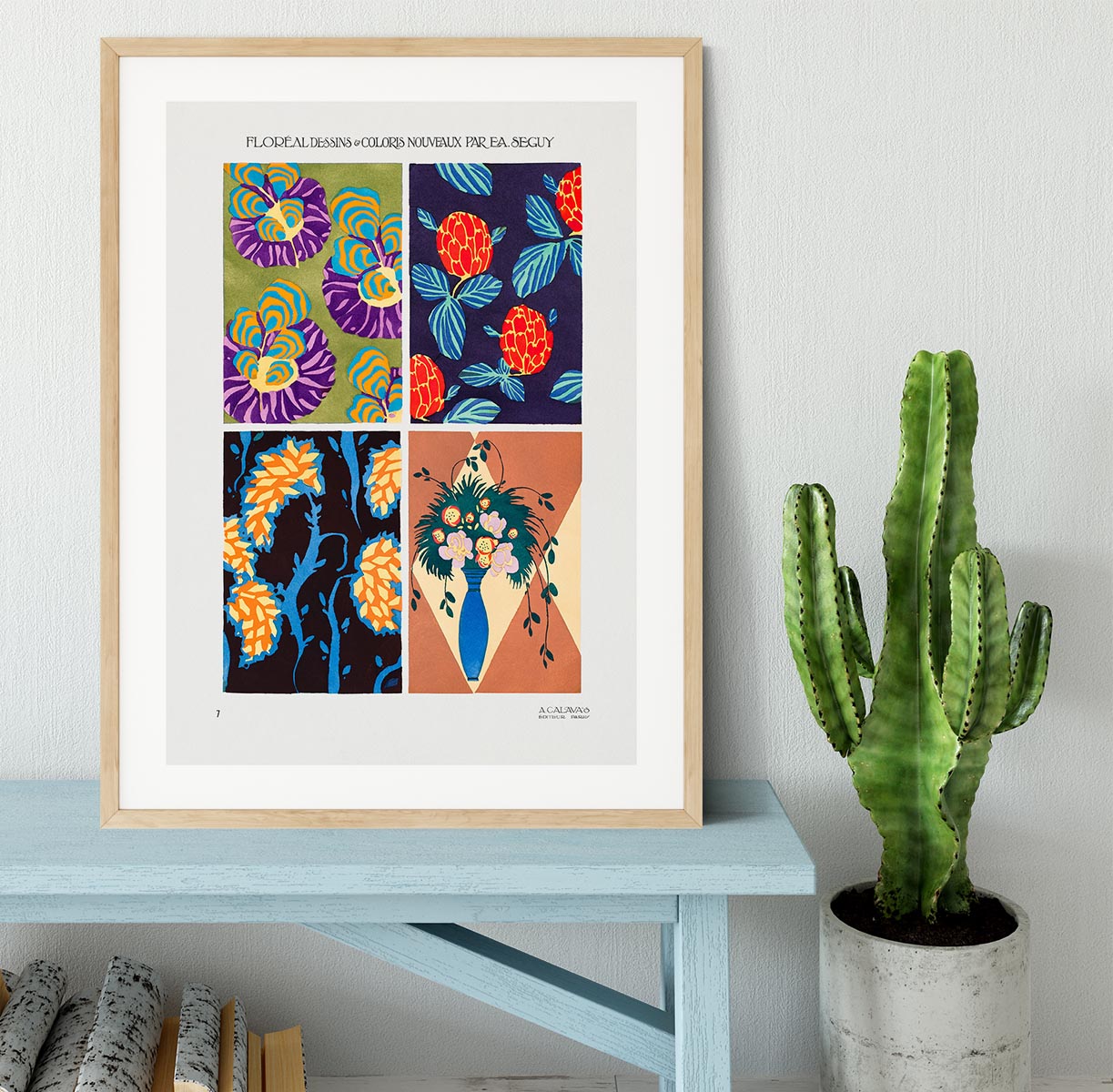 Pattern 07 Framed Print - Canvas Art Rocks - 3