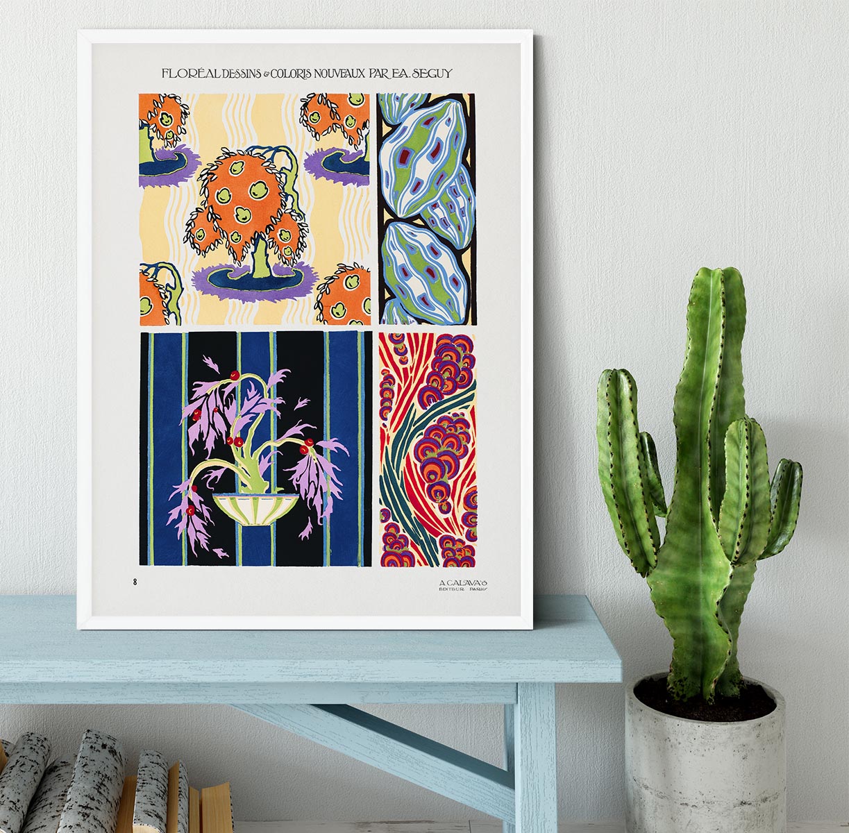 Pattern 08 Framed Print - Canvas Art Rocks -6