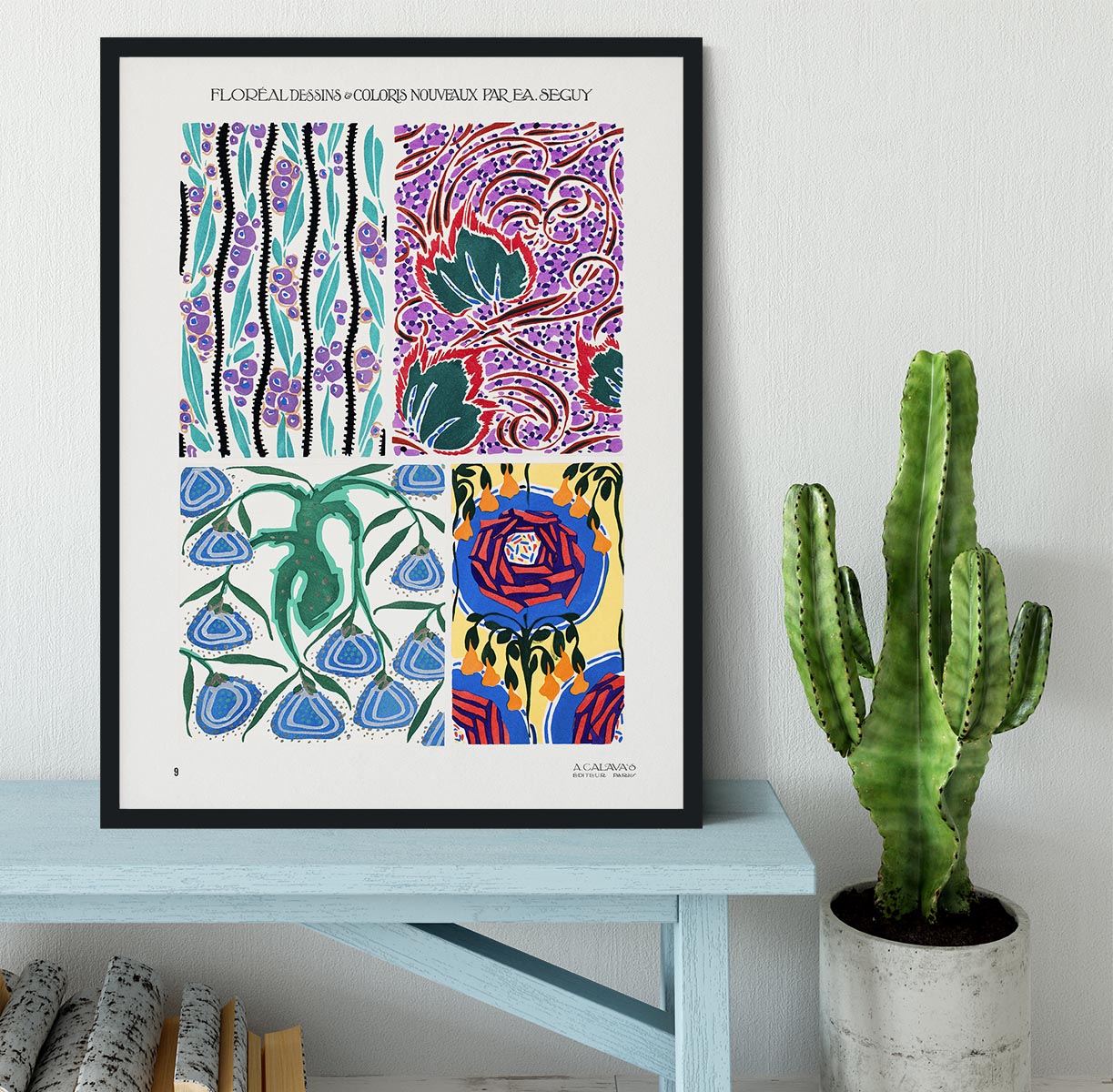 Pattern 09 Framed Print - Canvas Art Rocks - 2