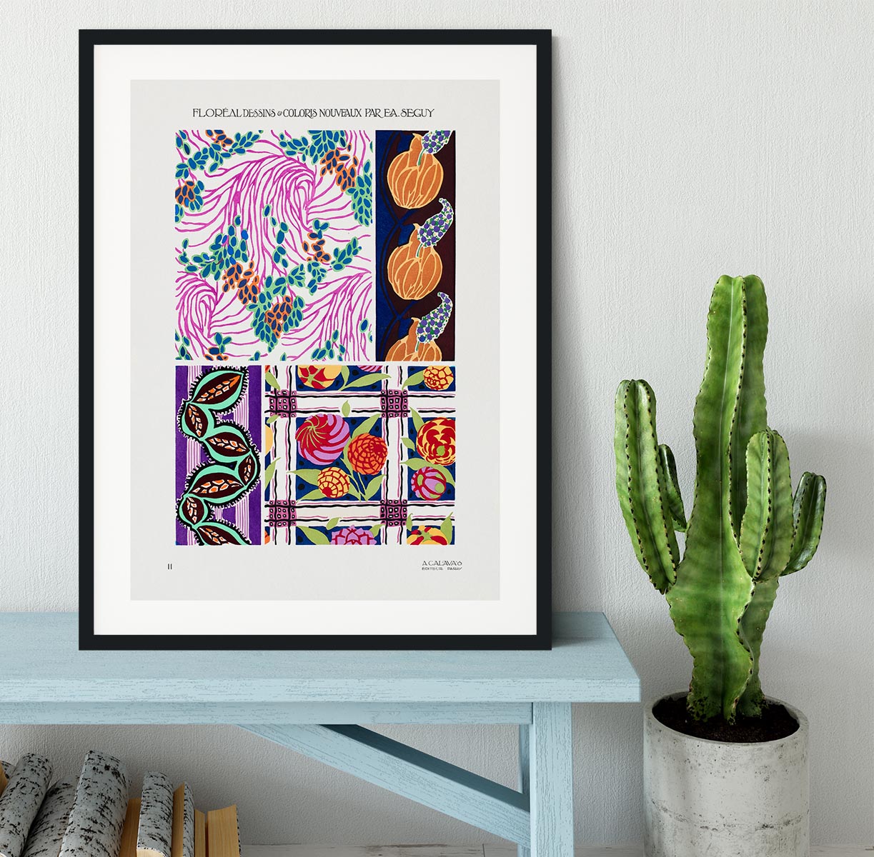 Pattern 11 Framed Print - Canvas Art Rocks - 1