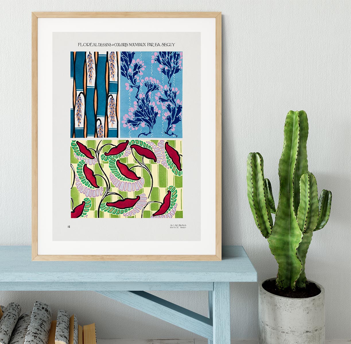 Pattern 16 Framed Print - Canvas Art Rocks - 3