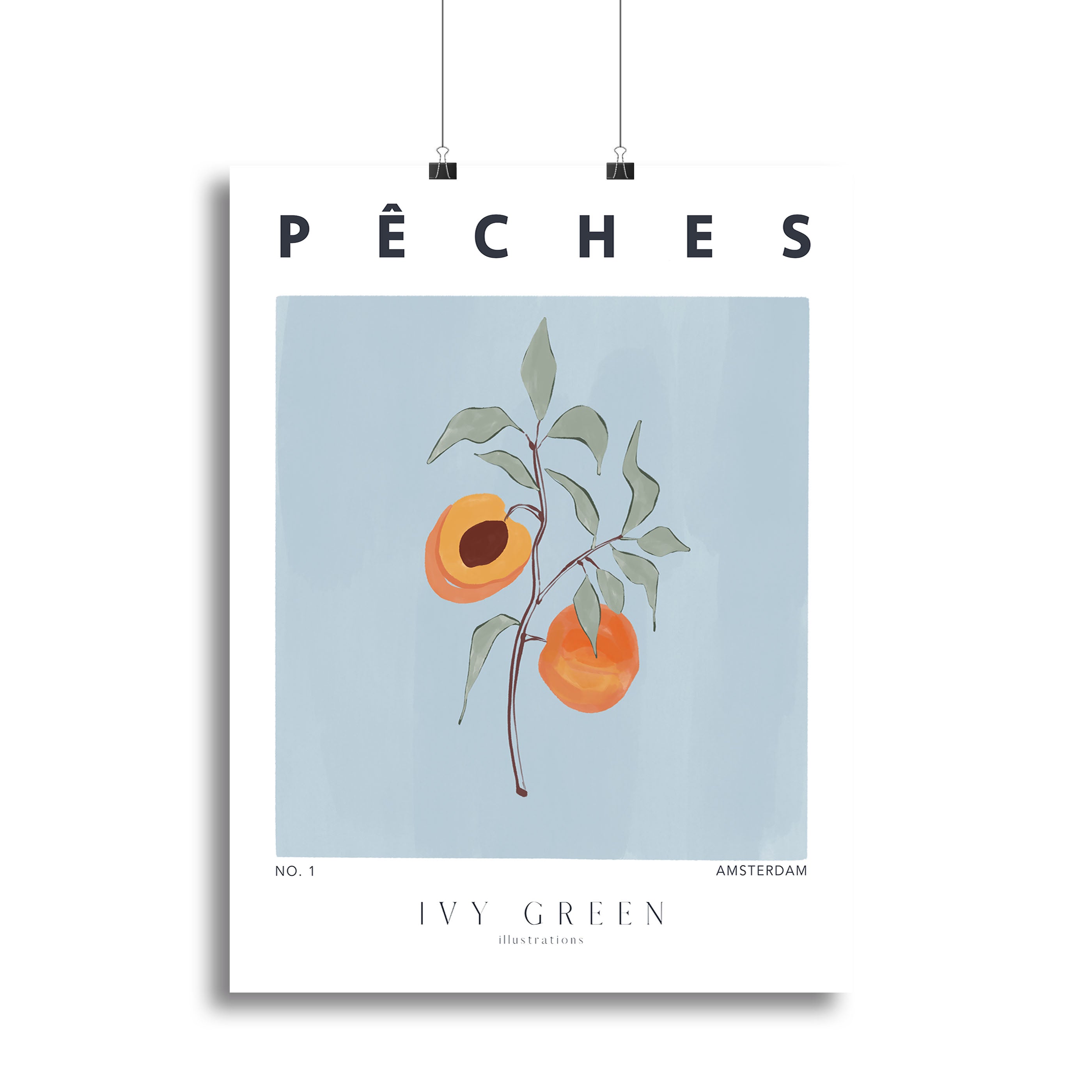 Peaches Canvas Print or Poster - Canvas Art Rocks - 2