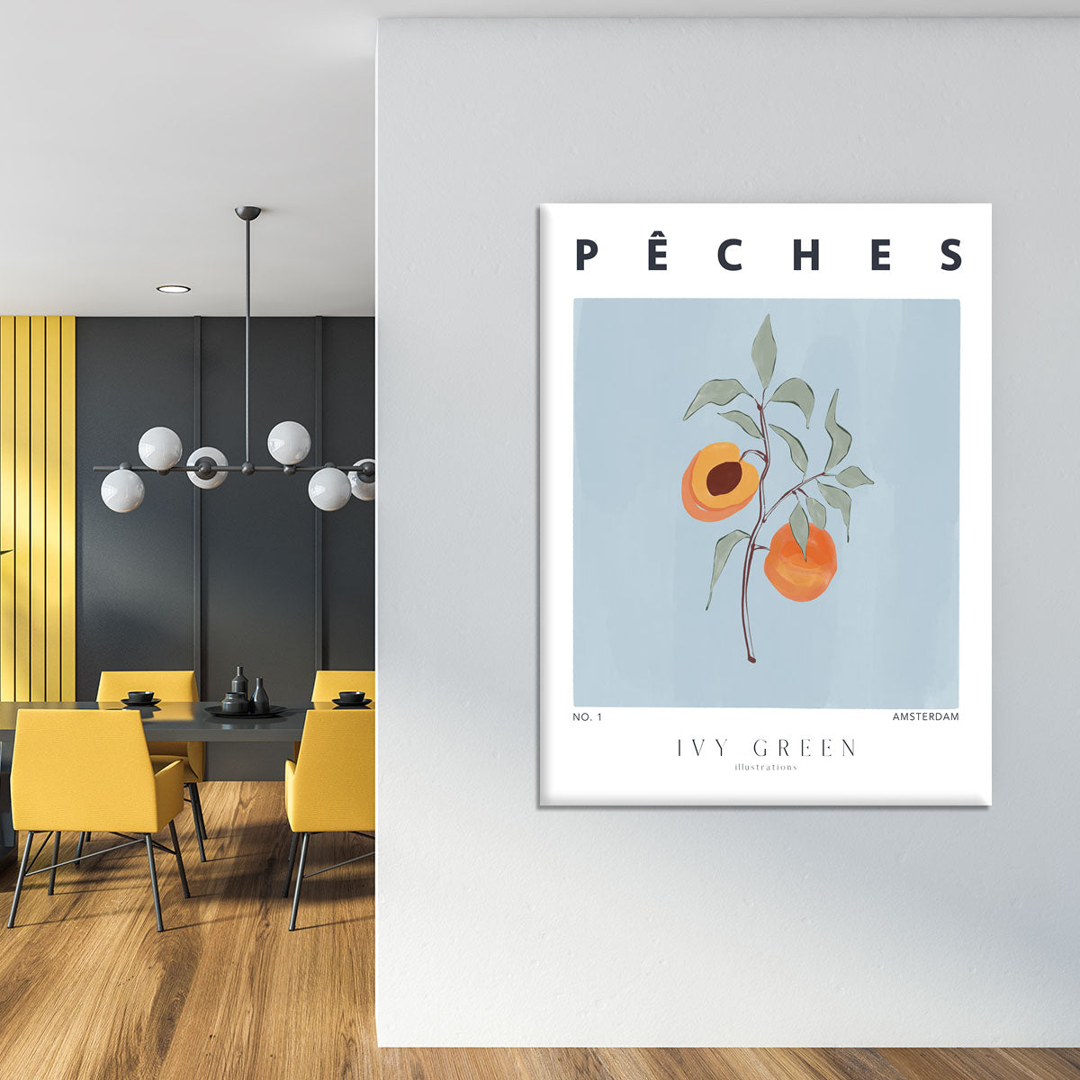 Peaches Canvas Print or Poster - Canvas Art Rocks - 4
