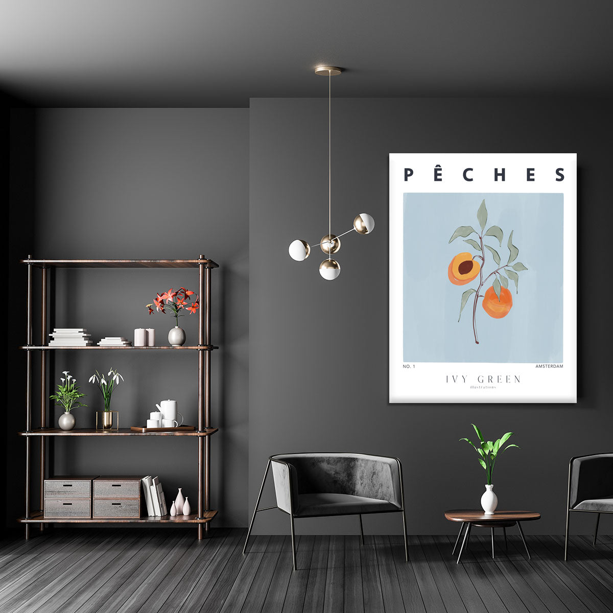 Peaches Canvas Print or Poster - Canvas Art Rocks - 5