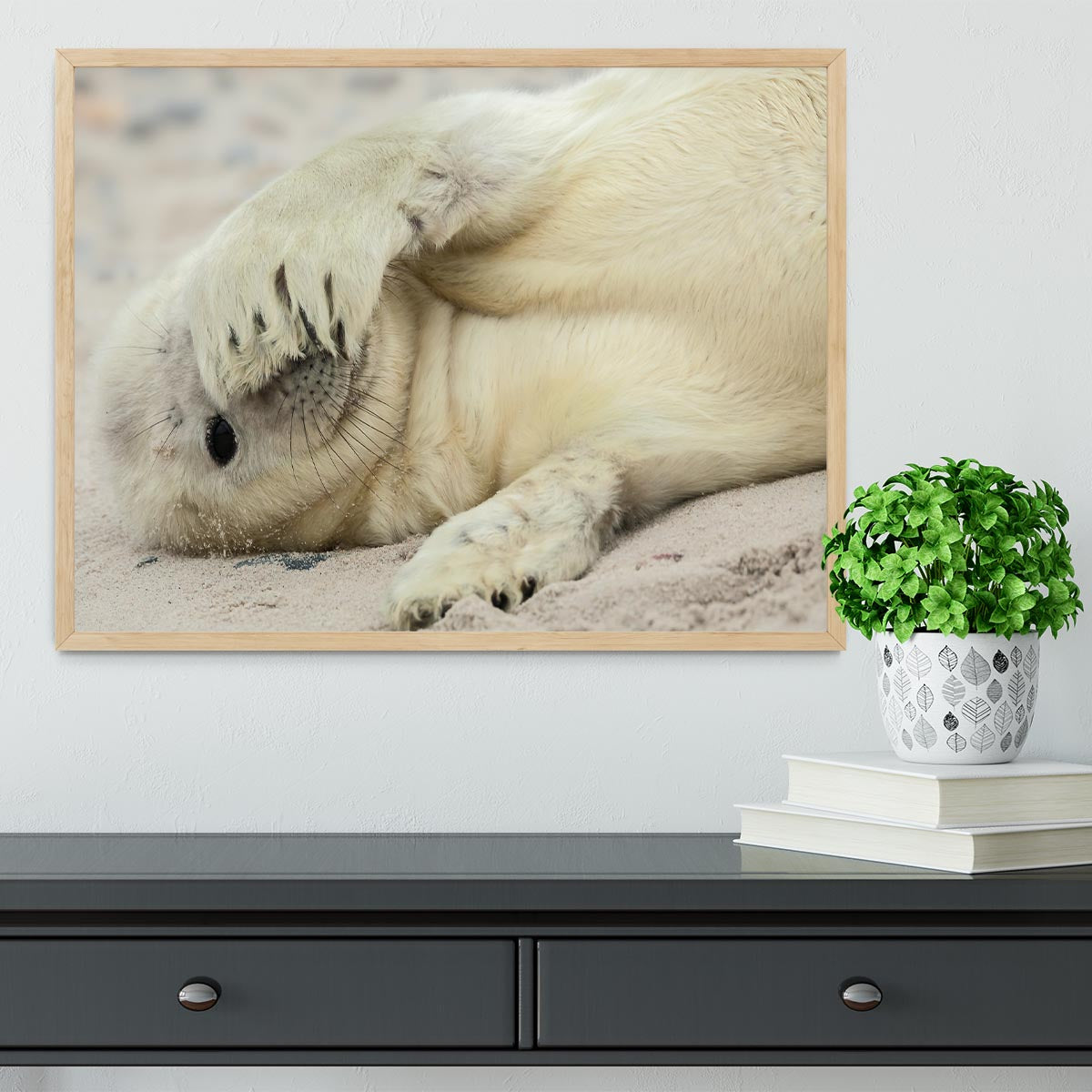 Peekaboo Framed Print - 1x - 4