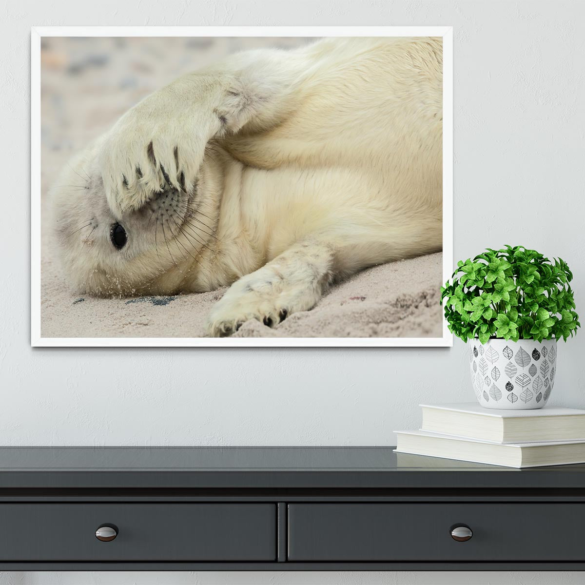 Peekaboo Framed Print - 1x -6