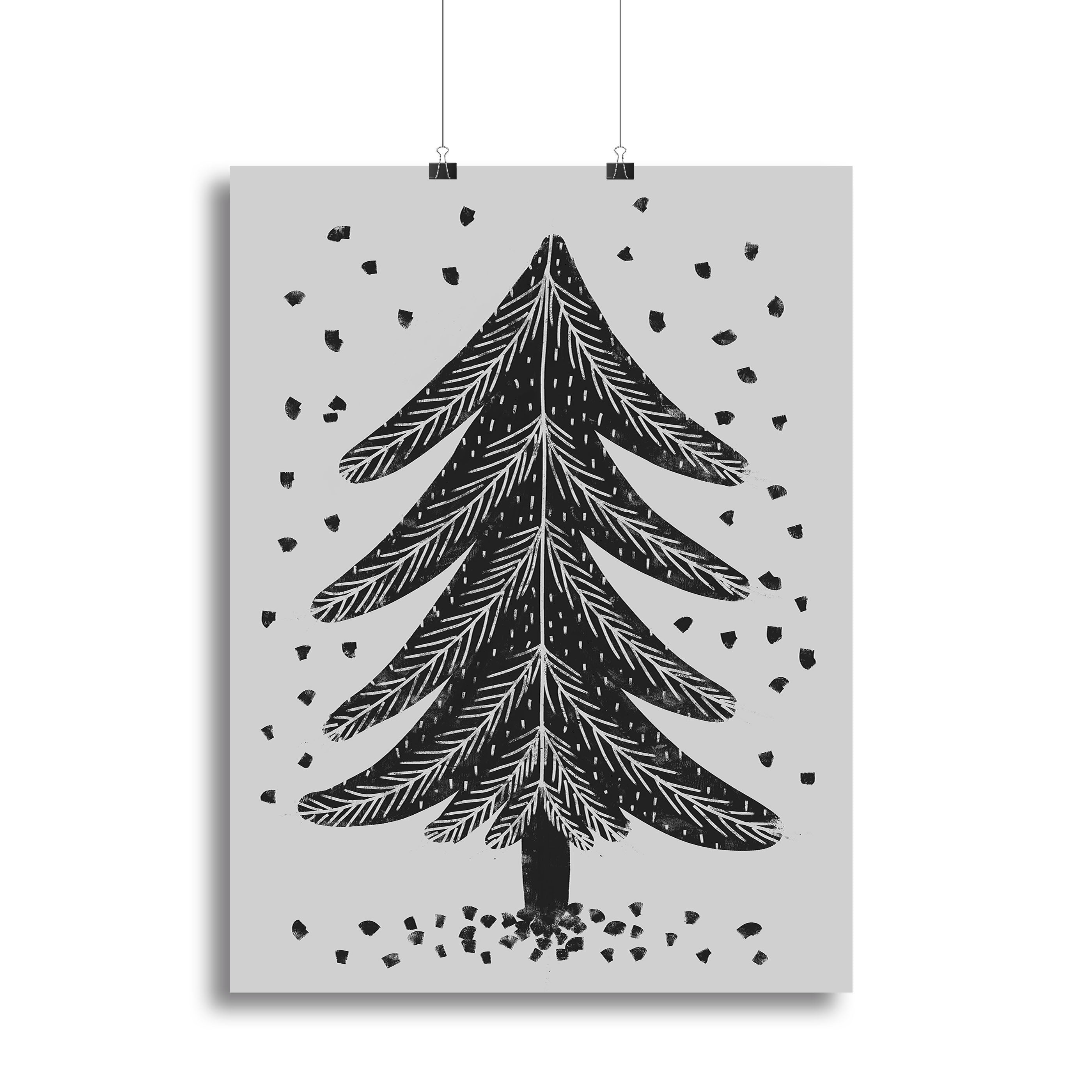 Pine Tree Canvas Print or Poster - 1x - 2