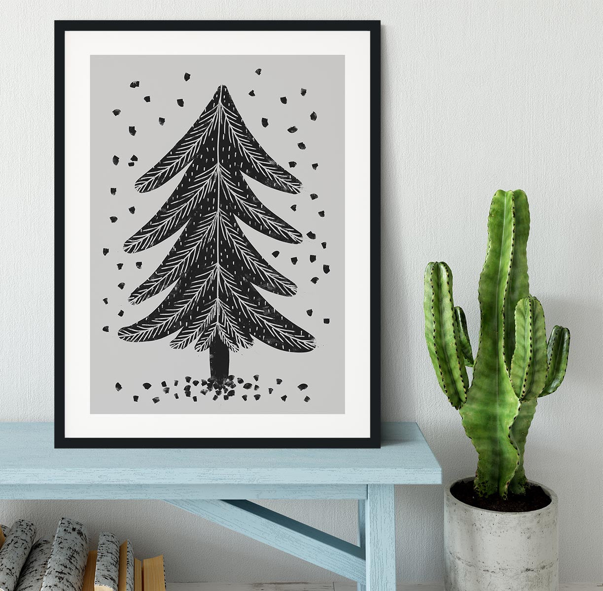 Pine Tree Framed Print - 1x - 1