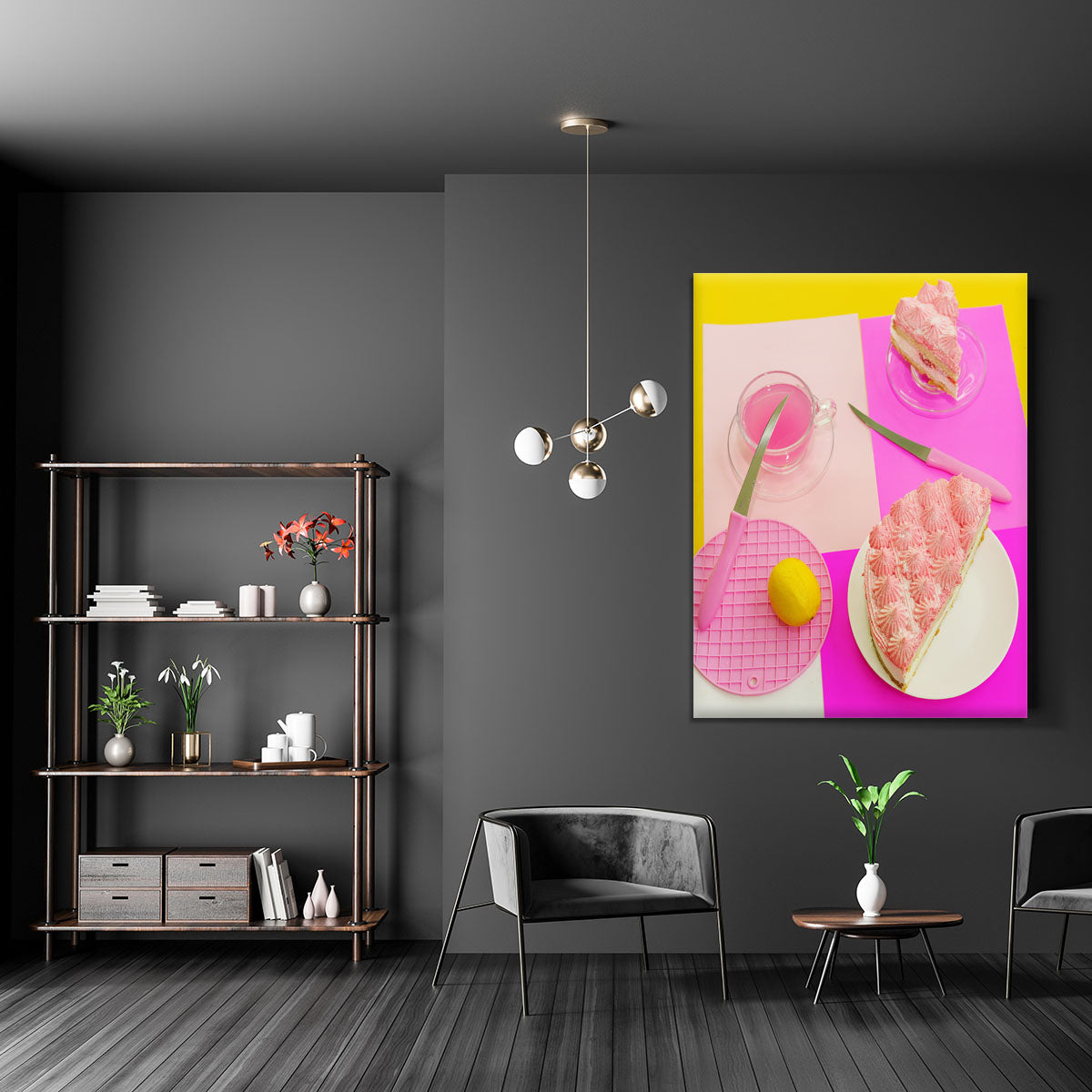 Pink mood Canvas Print or Poster - 1x - 5