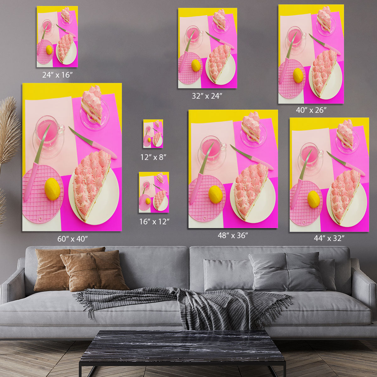 Pink mood Canvas Print or Poster - 1x - 7