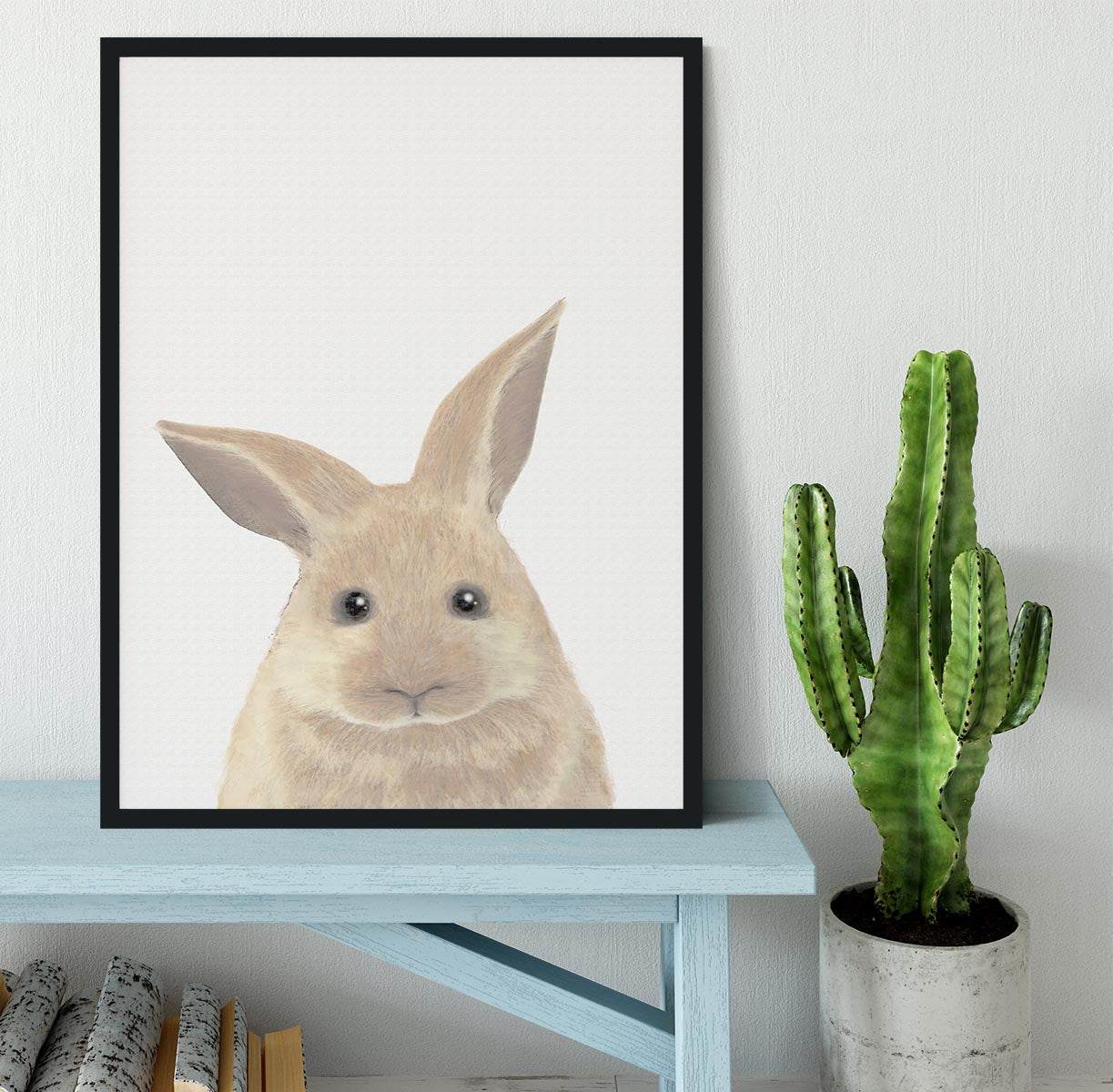 Rabbit Framed Print - 1x - 2