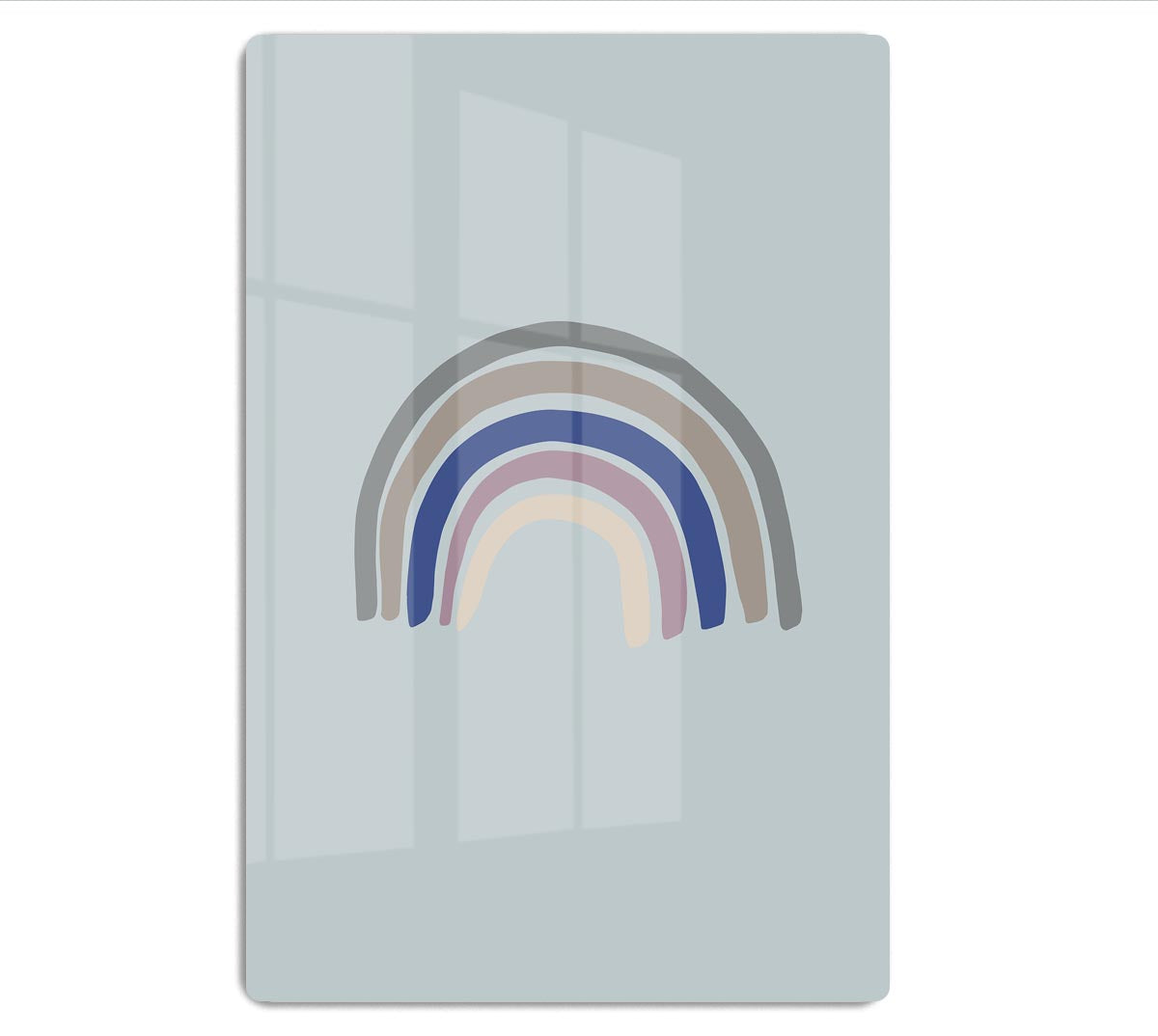 Rainbow Blue Acrylic Block - 1x - 1