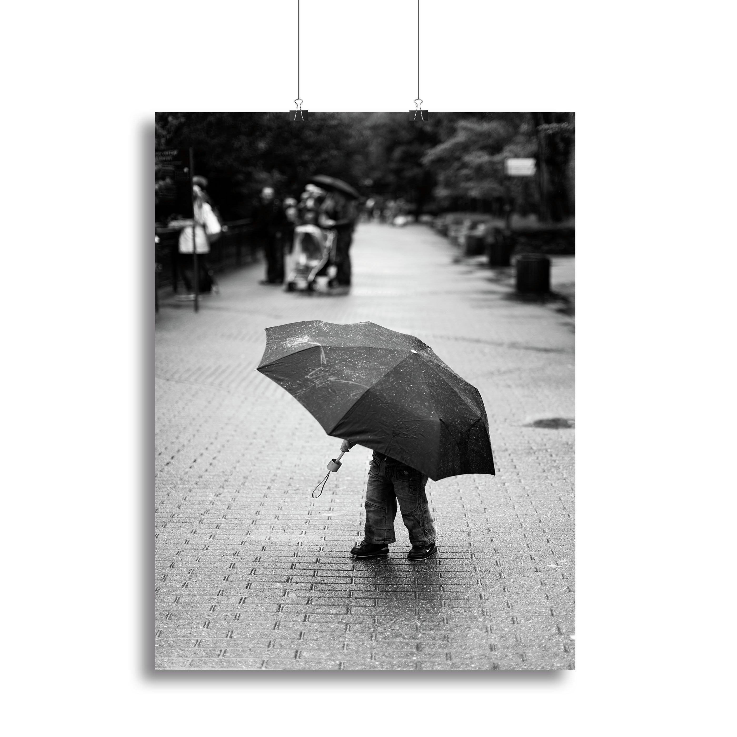 Rainy day Canvas Print or Poster - 1x - 2