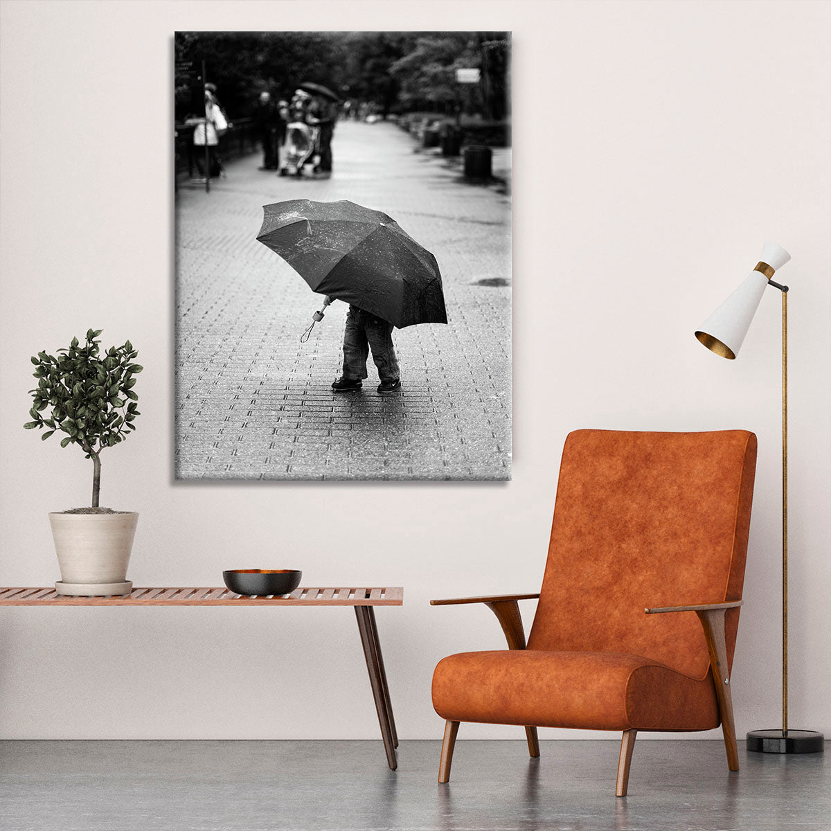 Rainy day Canvas Print or Poster - 1x - 6