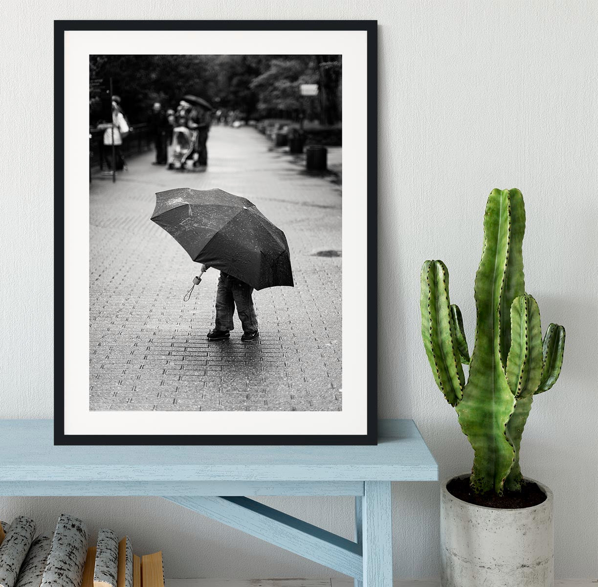 Rainy day Framed Print - 1x - 1