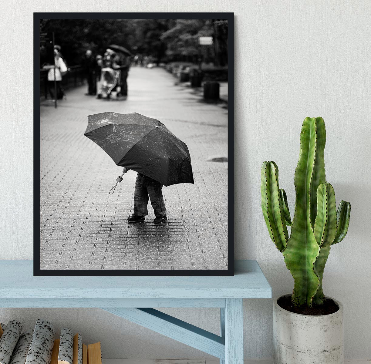 Rainy day Framed Print - 1x - 2