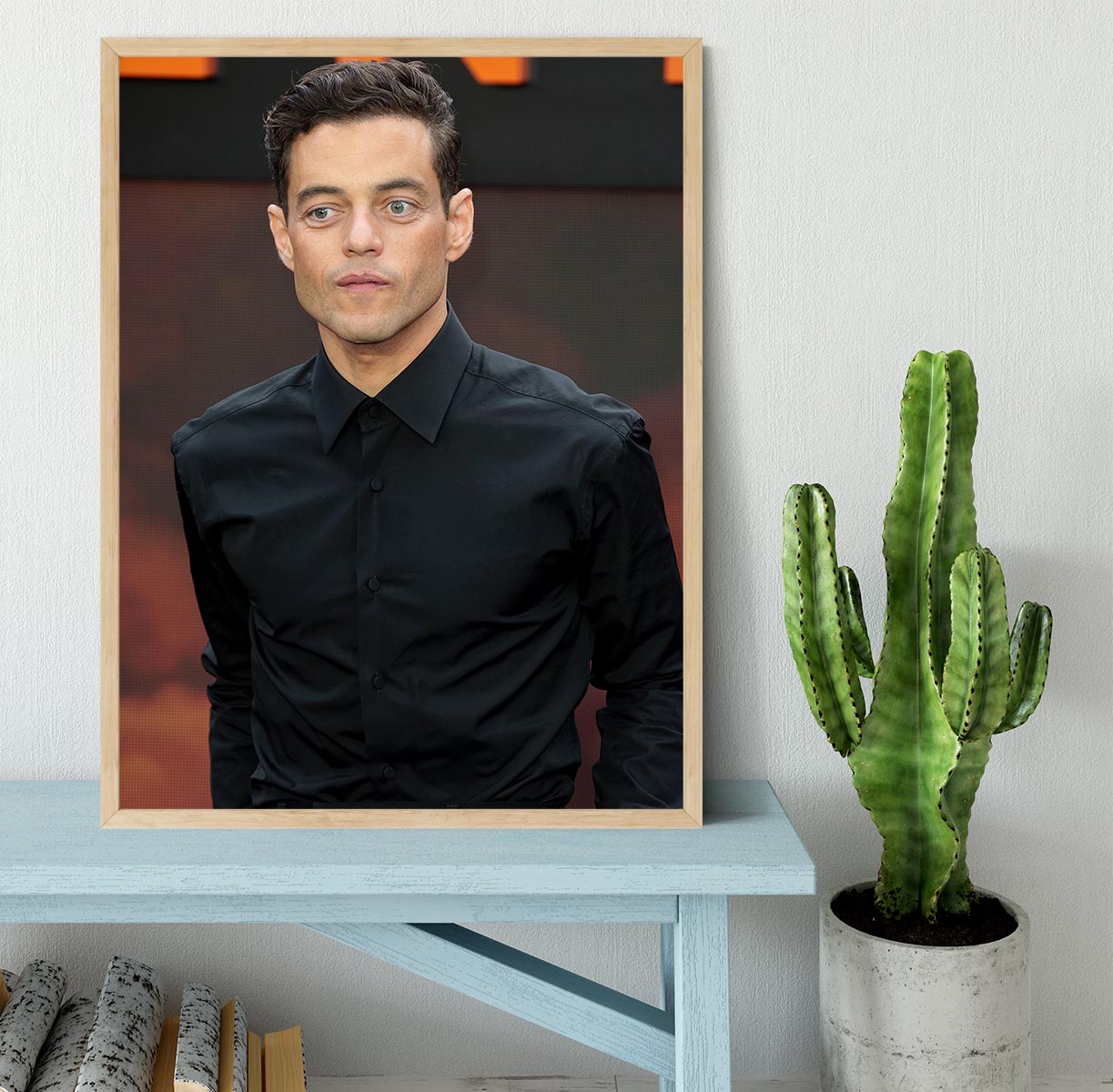 Rami Malik at the Oppenheimer premiere Framed Print - Canvas Art Rocks - 4