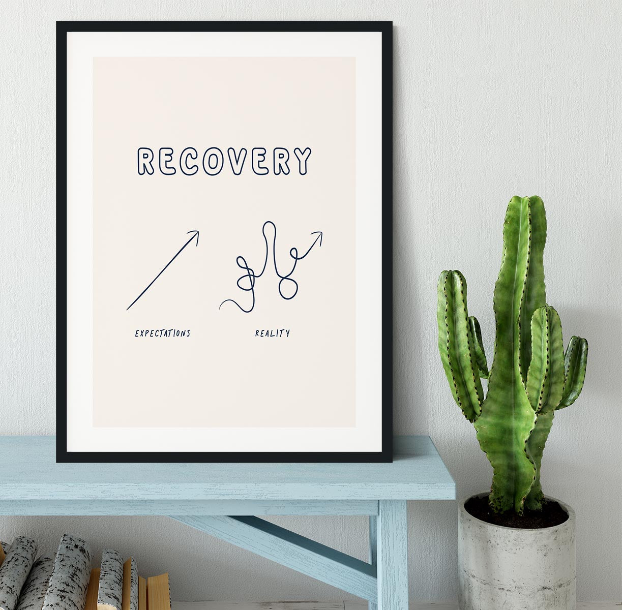 Recovery Framed Print - Canvas Art Rocks - 1