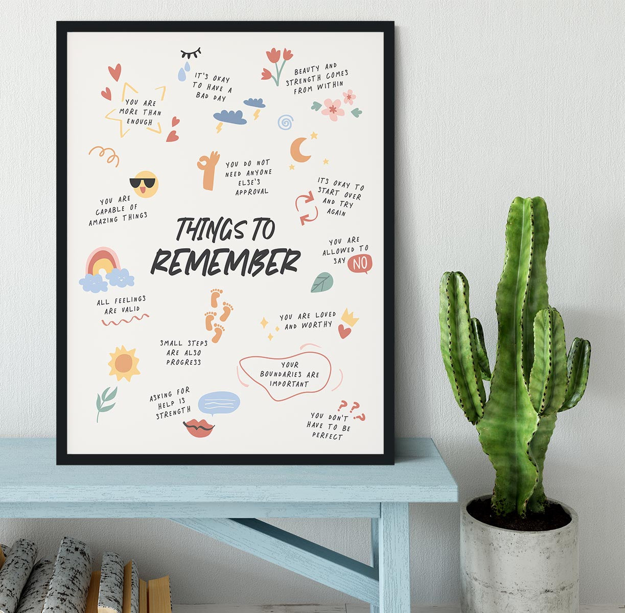 Remember Framed Print - Canvas Art Rocks - 2