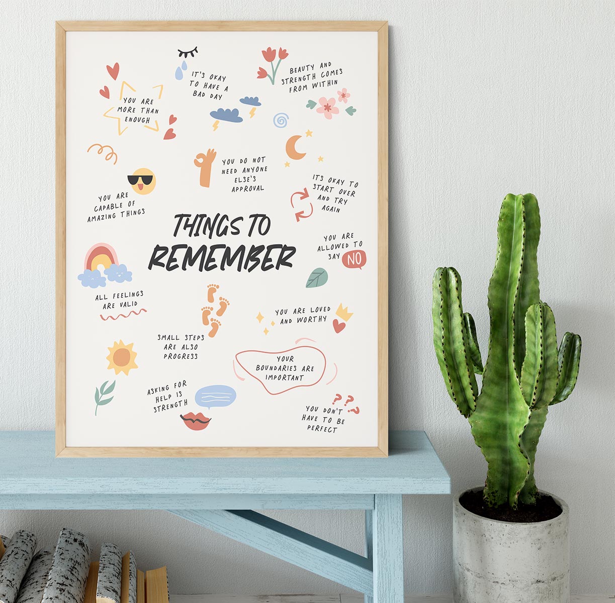 Remember Framed Print - Canvas Art Rocks - 4