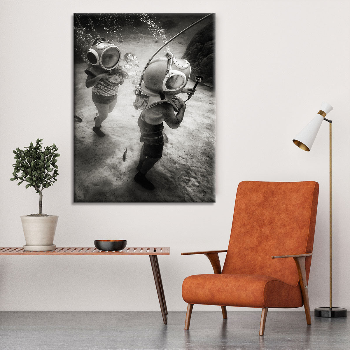 Ride clear water Canvas Print or Poster - 1x - 6