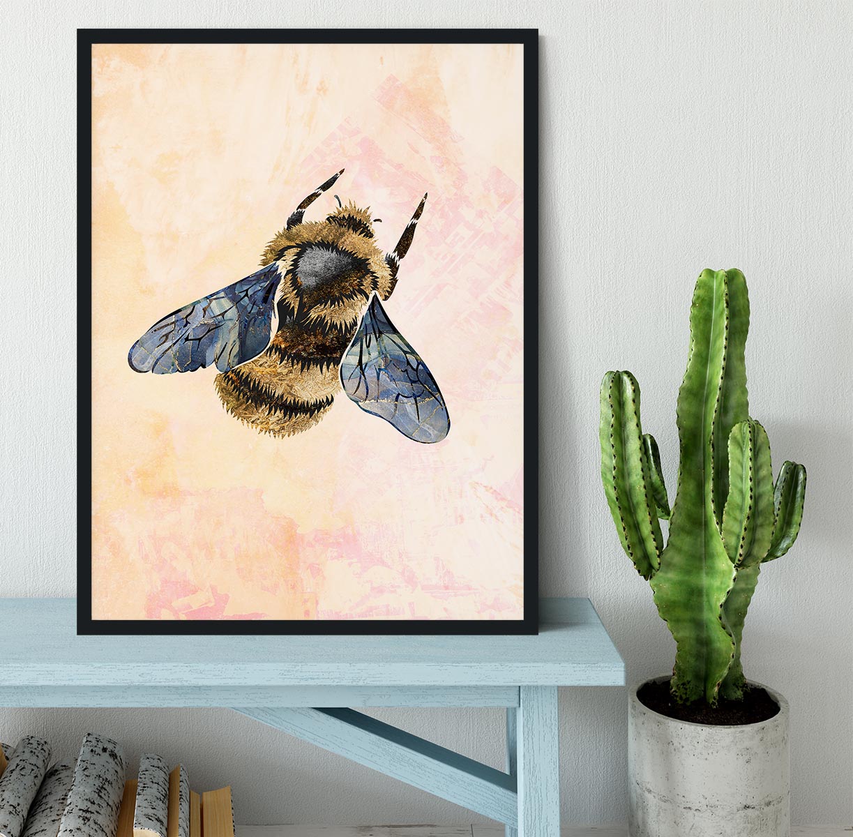 Rustic bee Framed Print - 1x - 2