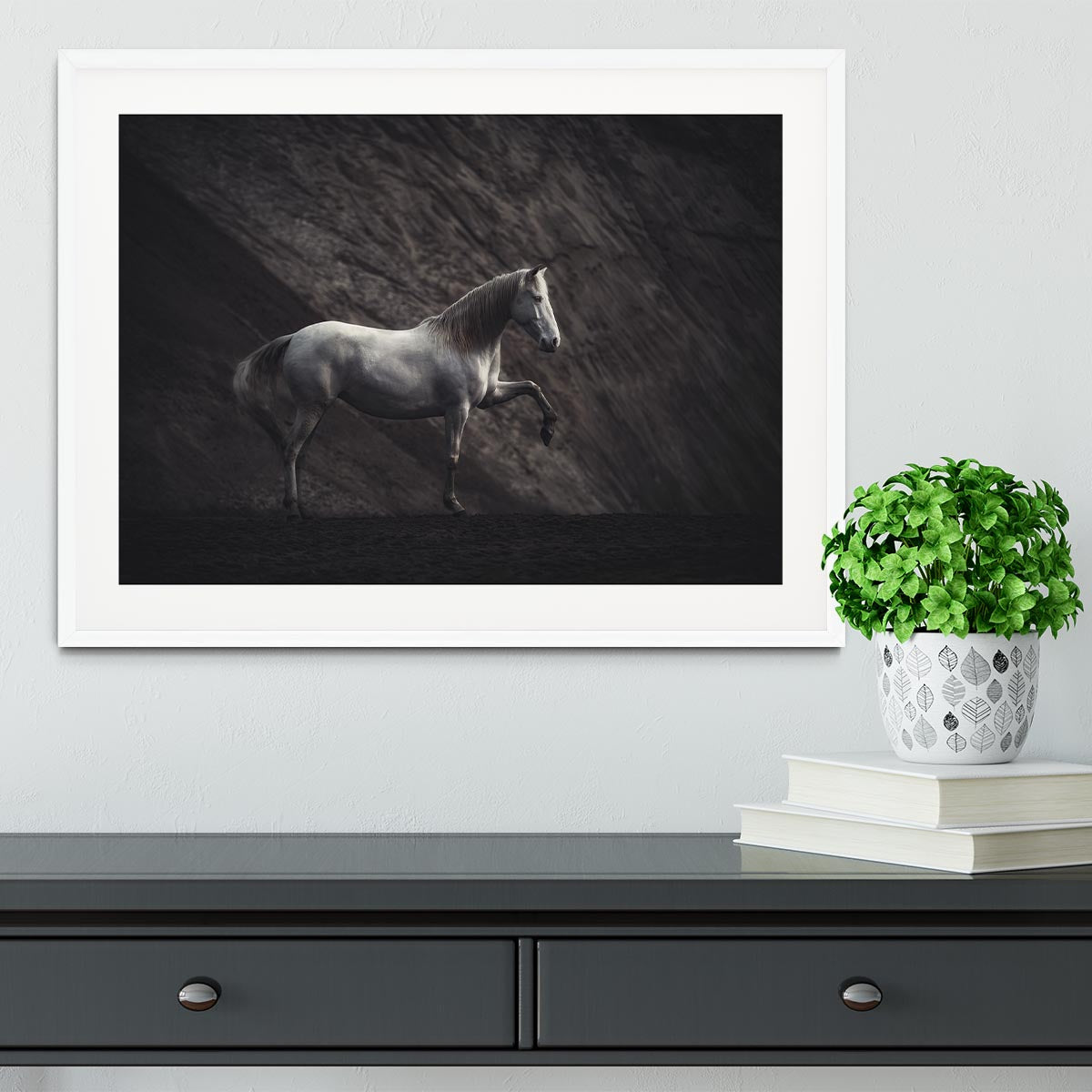 SOLITAIRE Framed Print - 1x - 5