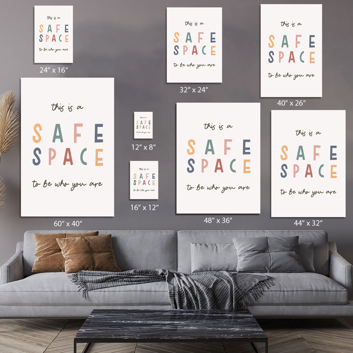 Safe Space Canvas Print or Poster - Canvas Art Rocks - 7