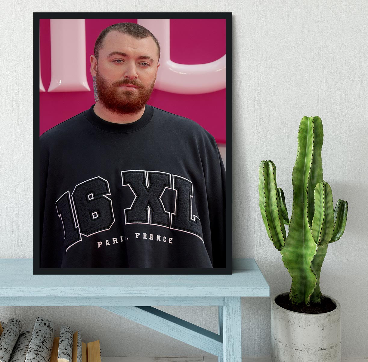 Sam Smith at the Barbie premiere Framed Print - Canvas Art Rocks - 2