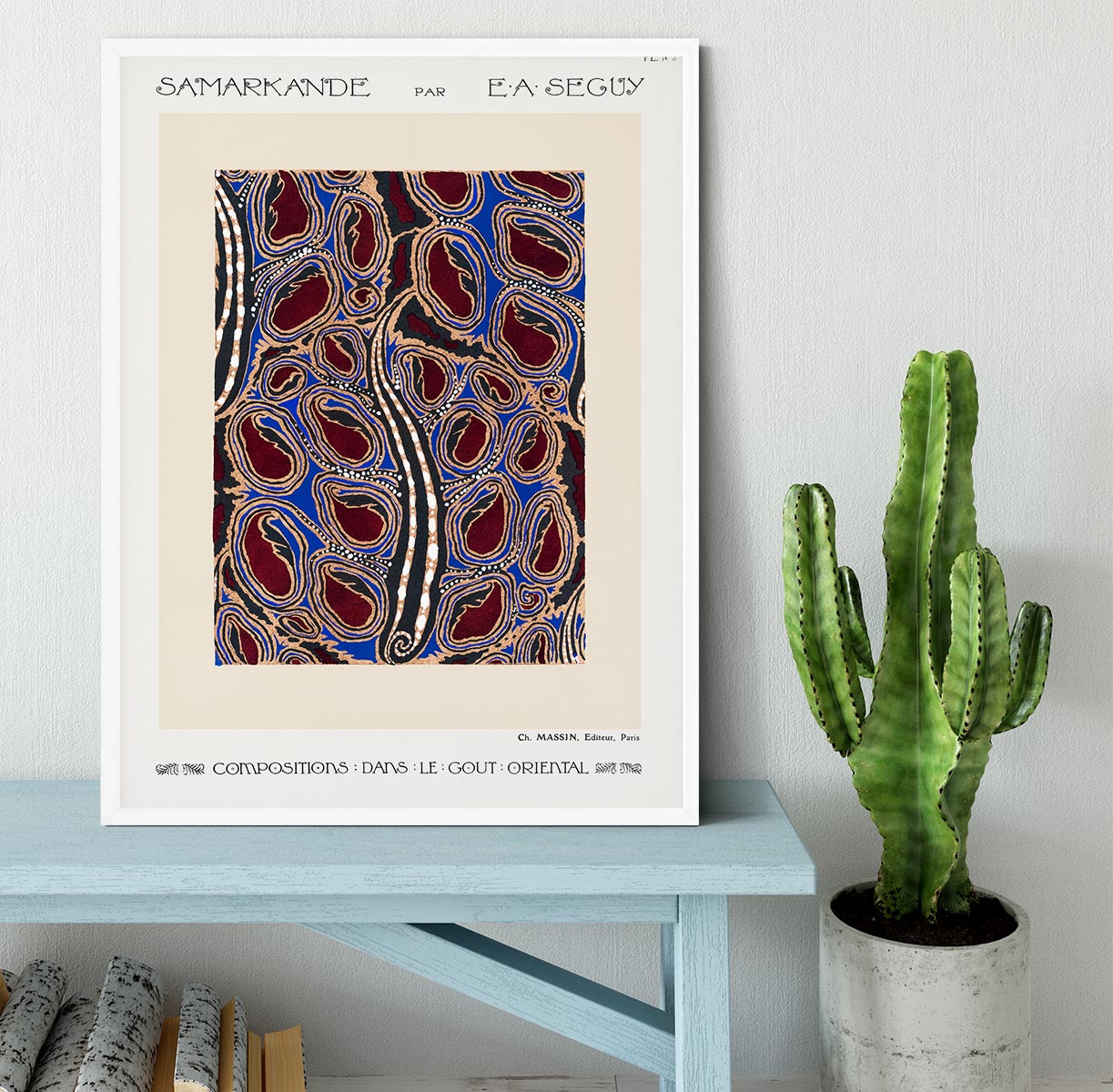 Samarkande 3 Framed Print - Canvas Art Rocks -6