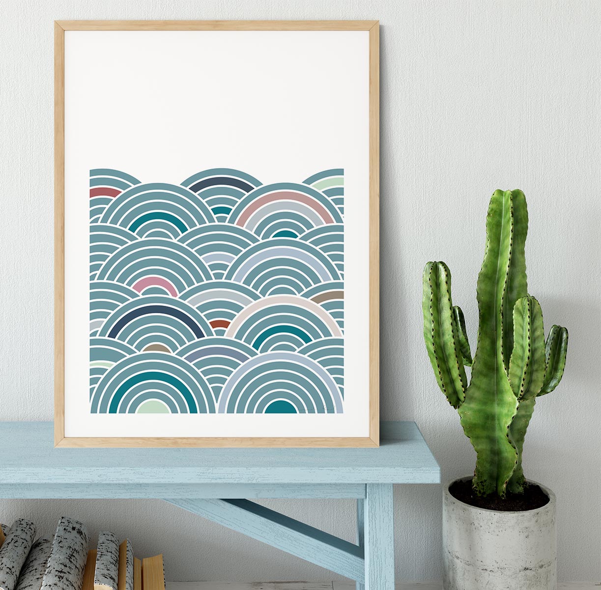 Sea of Rainbows Framed Print - 1x - 3