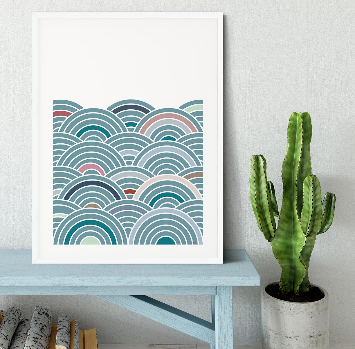 Sea of Rainbows Framed Print - 1x - 5