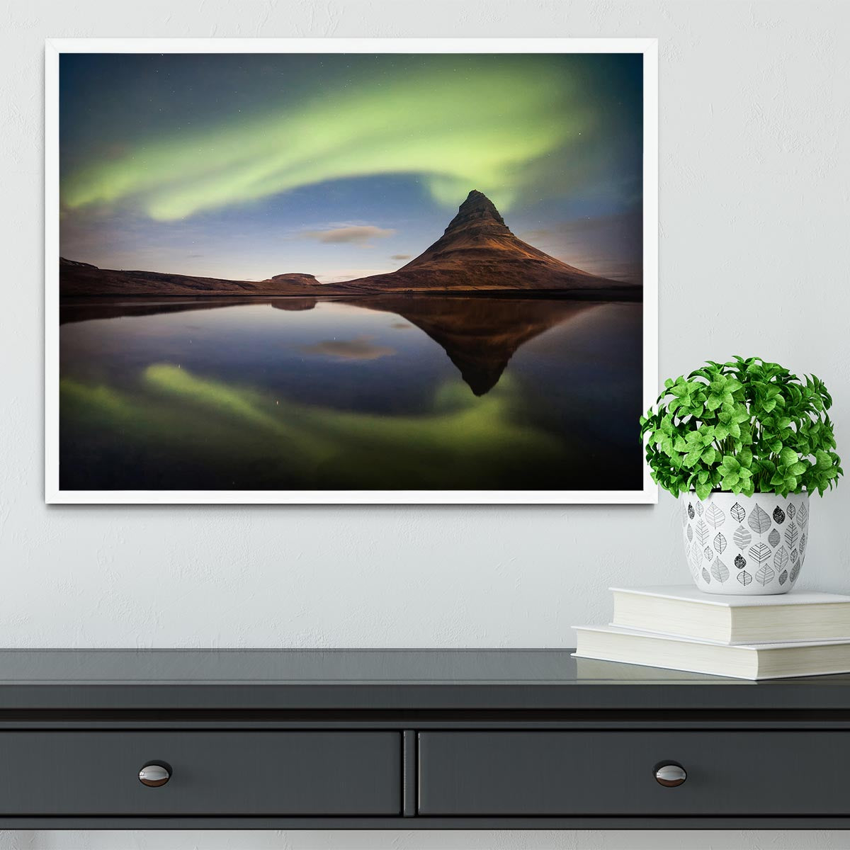 Silent eruption Framed Print - Canvas Art Rocks -6