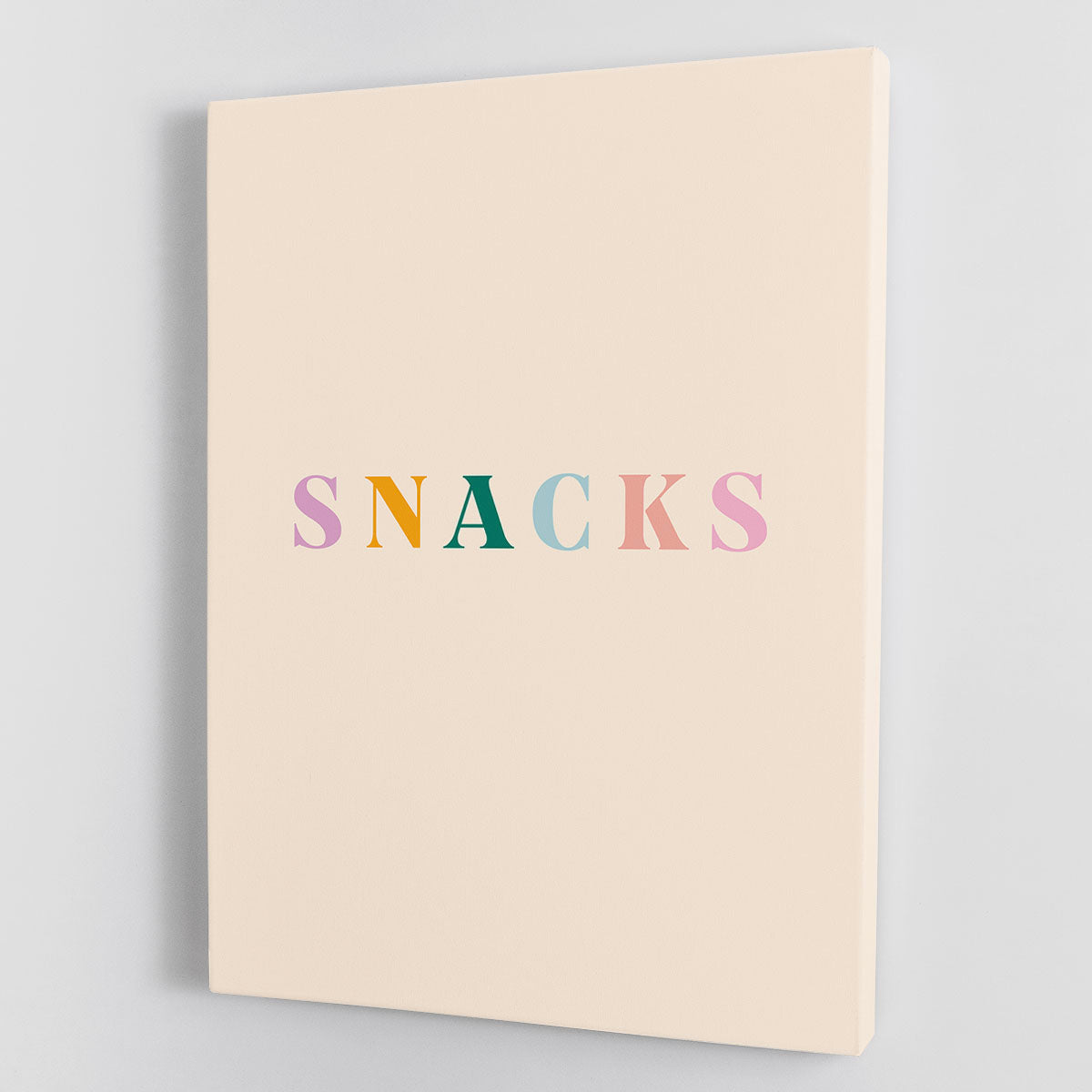 Snacks Canvas Print or Poster - Canvas Art Rocks - 1