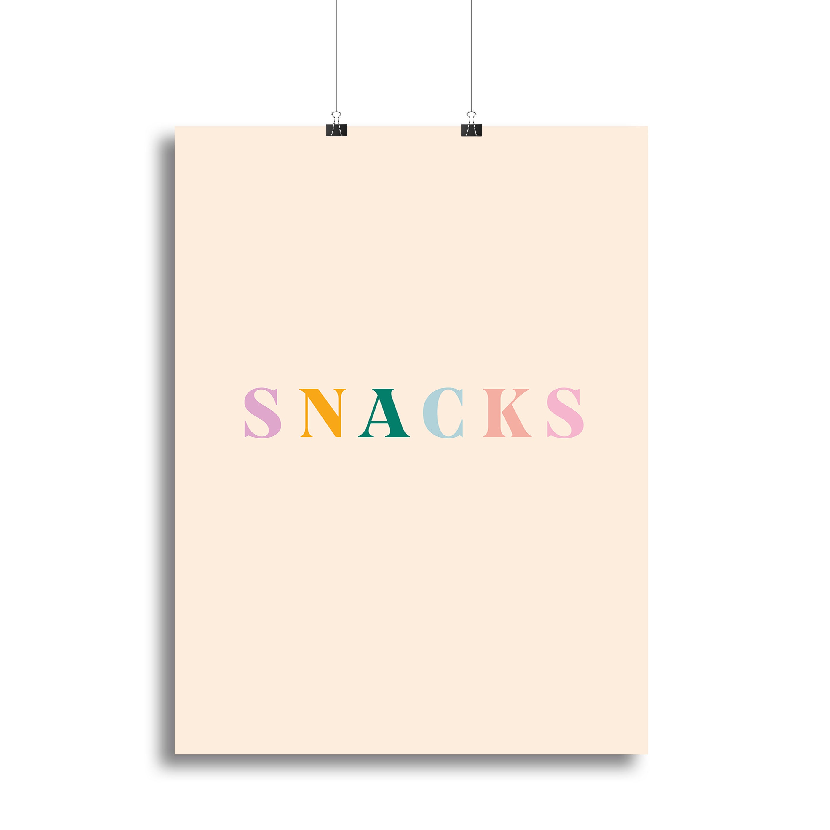 Snacks Canvas Print or Poster - Canvas Art Rocks - 2