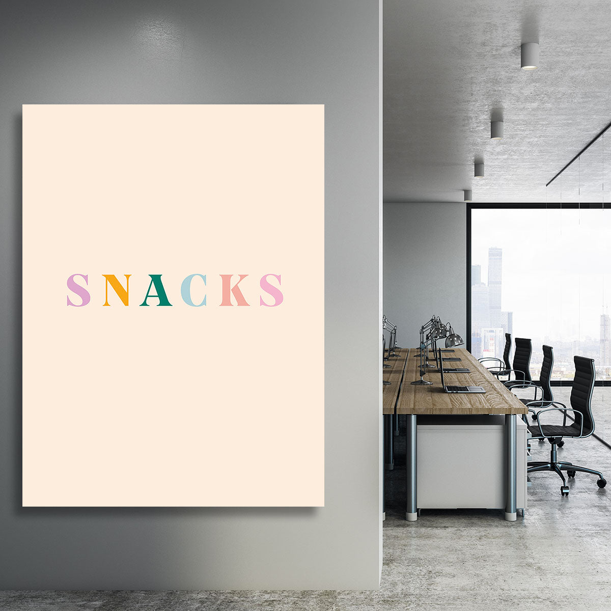 Snacks Canvas Print or Poster - Canvas Art Rocks - 3