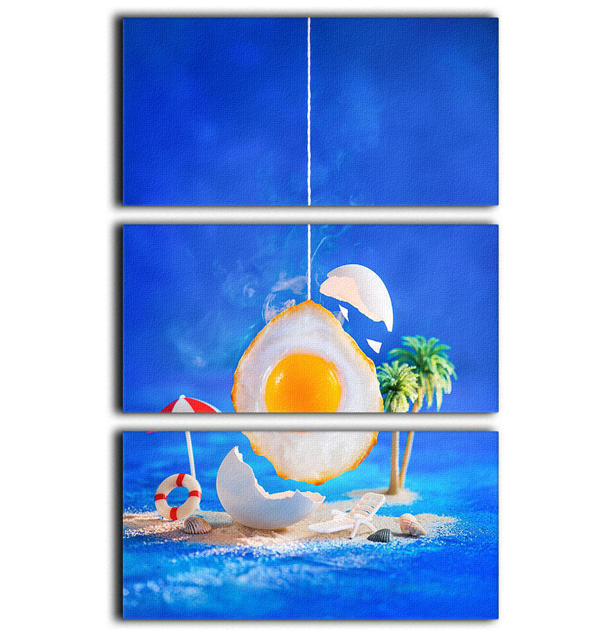 So Sunny 3 Split Panel Canvas Print - 1x - 1