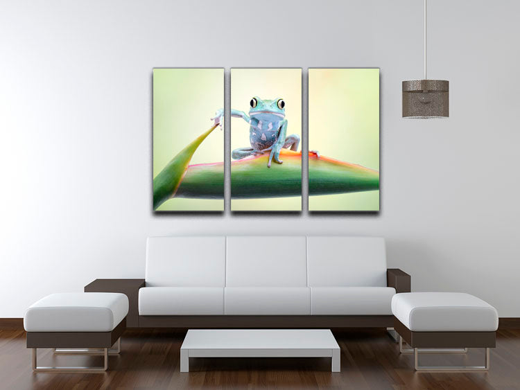 So whaddaya say 3 Split Panel Canvas Print - 1x - 3